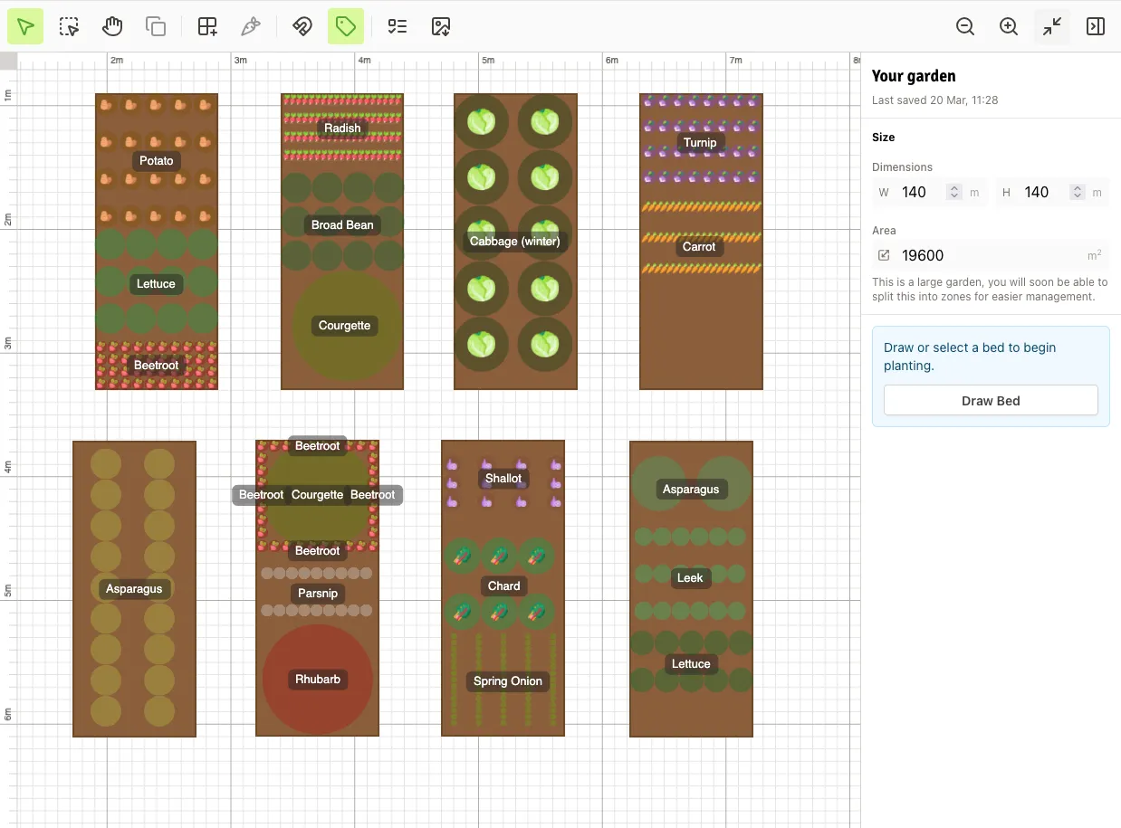 Introducing the SeedSort Garden Designer